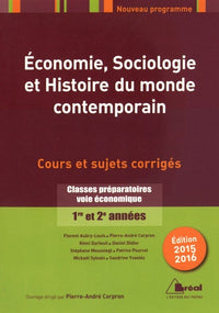 Economie, sociologie et histoire du monde contemporain