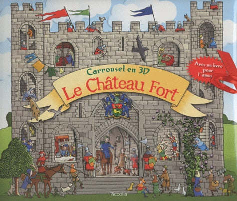 Carroussel en 3D Le Château fort