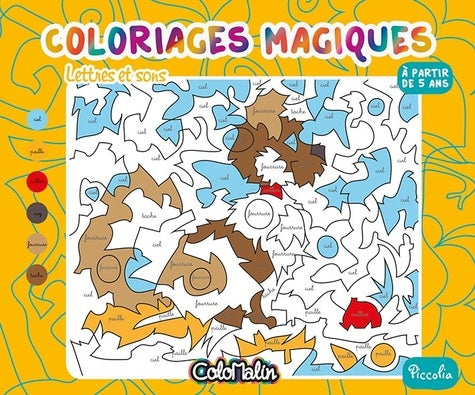 Lettres et sons: Coloriages magiques