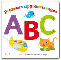 Abc: Passe sur les lettres avec ton doigt !