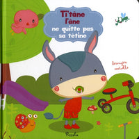 Ti'tane l'âne ne quitte pas sa tétine
