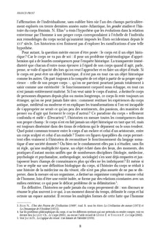 Penser et représenter le corps dans l'Antiquité