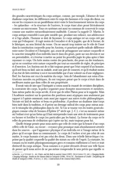 Penser et représenter le corps dans l'Antiquité