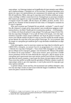 Penser et représenter le corps dans l'Antiquité