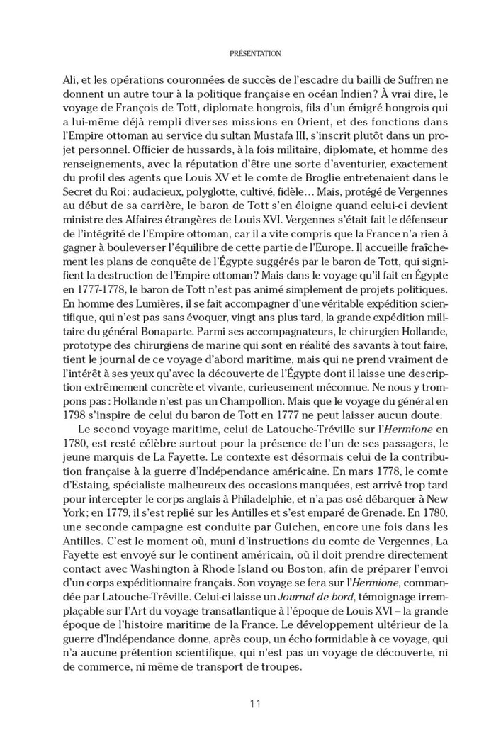 Deux voyages au temps de Louis XVI. La mission du baron de Tott en Égypte en 1777-1778
