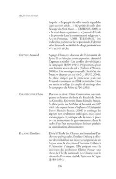 Les Justices locales