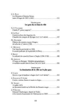 Pour une histoire sociale des villes