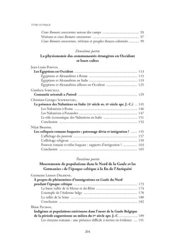 Étrangers dans la cité romaine