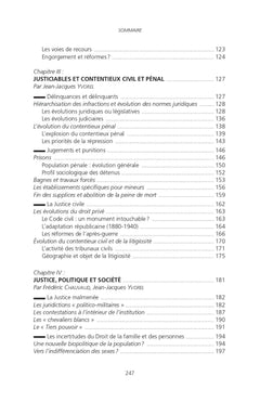 Histoire de la justice. De la Révolution à nos jours