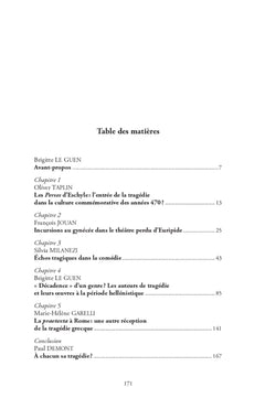 A chacun sa tragédie ?