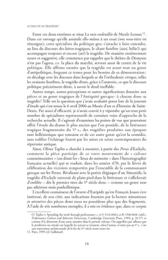 A chacun sa tragédie ?