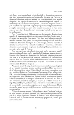 A chacun sa tragédie ?