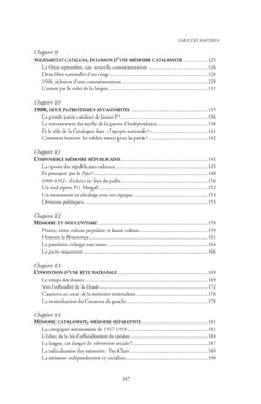 BARCELONE. MEMOIRE ET IDENTITE (1830-1930)