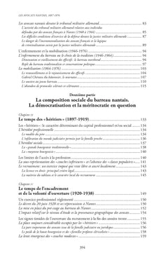 Les avocats nantais au XXe siècle