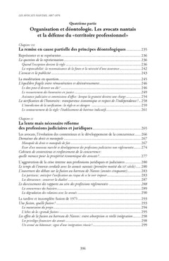 Les avocats nantais au XXe siècle