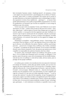 AUTISME ET PSYCHOSE