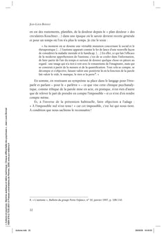 AUTISME ET PSYCHOSE