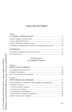 Le Transfert de Freud à Lacan