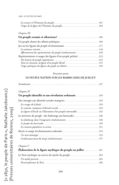 1830 LE PEUPLE DE PARIS