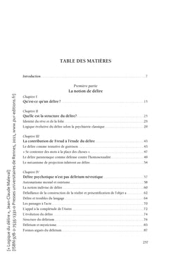 Logique du délire