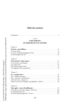 L'air et le vent au Moyen Âge