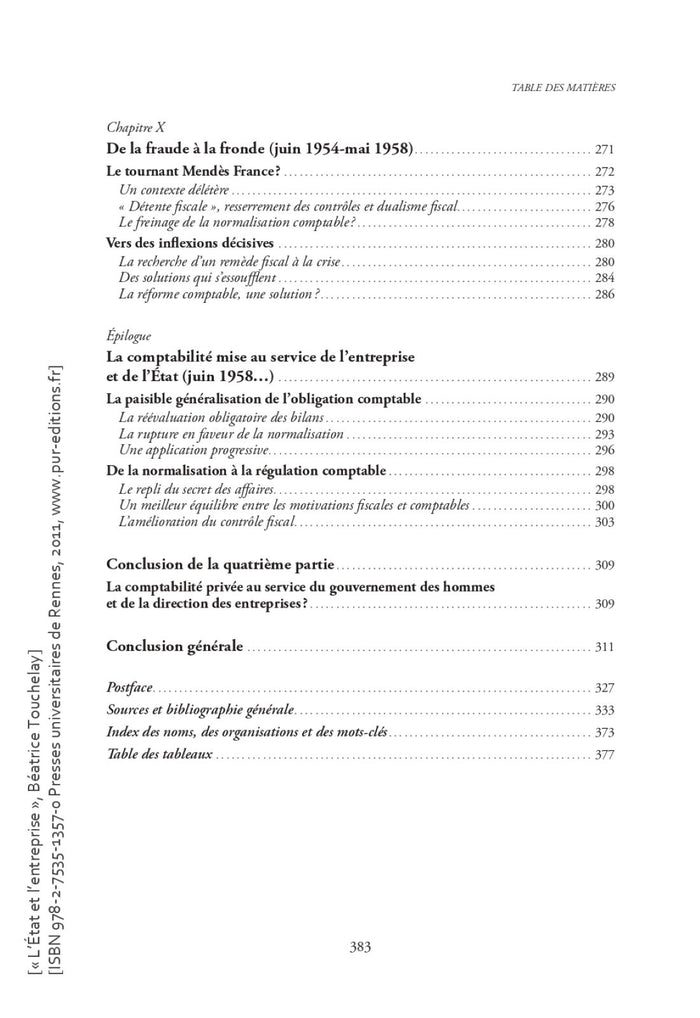 Etat et l'entreprise