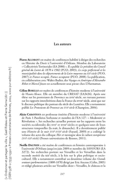 Ordonner et partager la ville