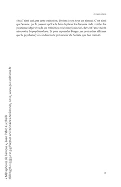 Métaphores de l'amour