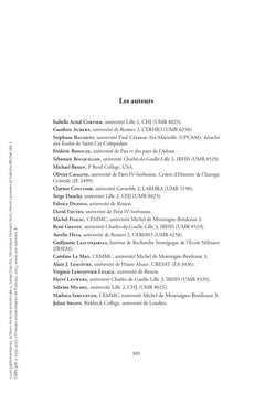 Parlementaires acteurs de la vie provinciale
