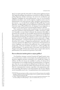 Parlementaires acteurs de la vie provinciale