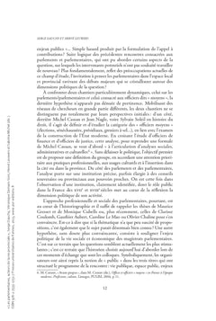 Parlementaires acteurs de la vie provinciale