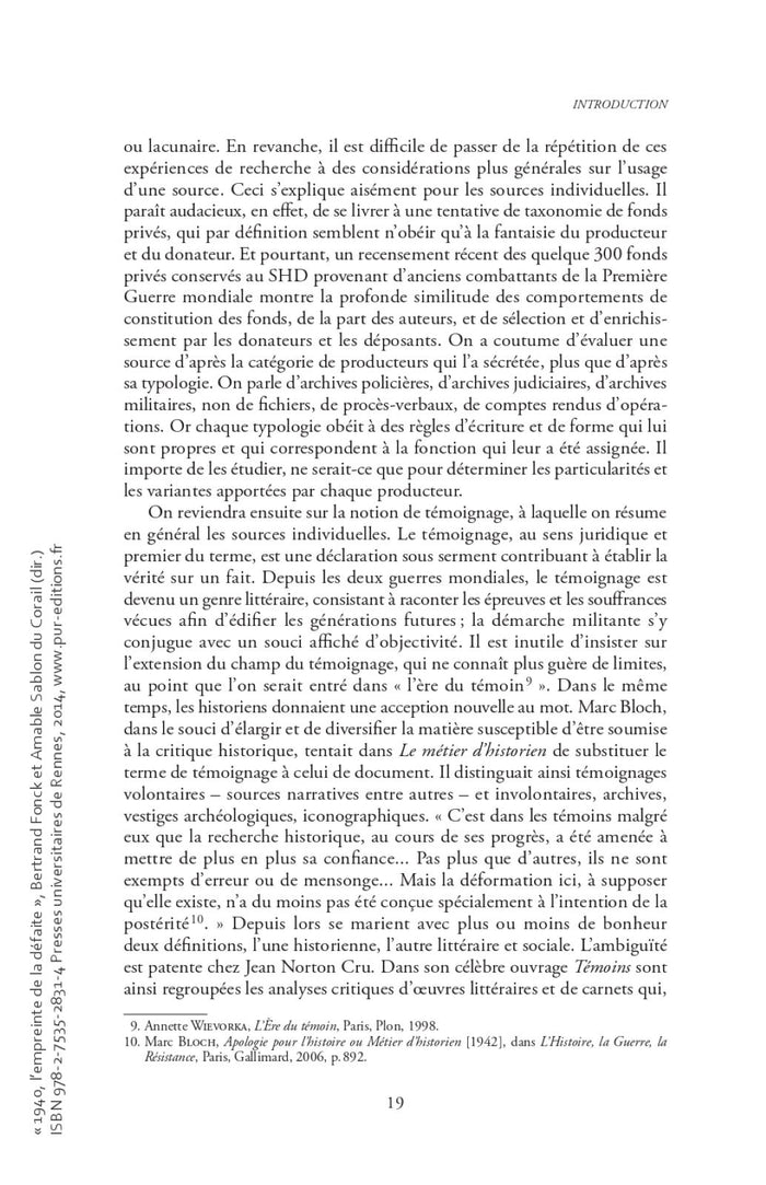 1940 : l'empreinte de la défaite