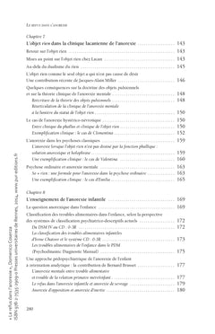 Le refus dans l'anorexie