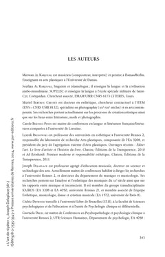 L'art de répéter