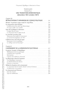 Citoyenneté, République et démocratie en France
