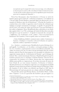 Civilisation et culture dans l'Europe des Lumières