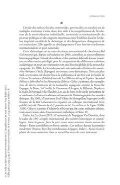 Les milices dans la première modernité