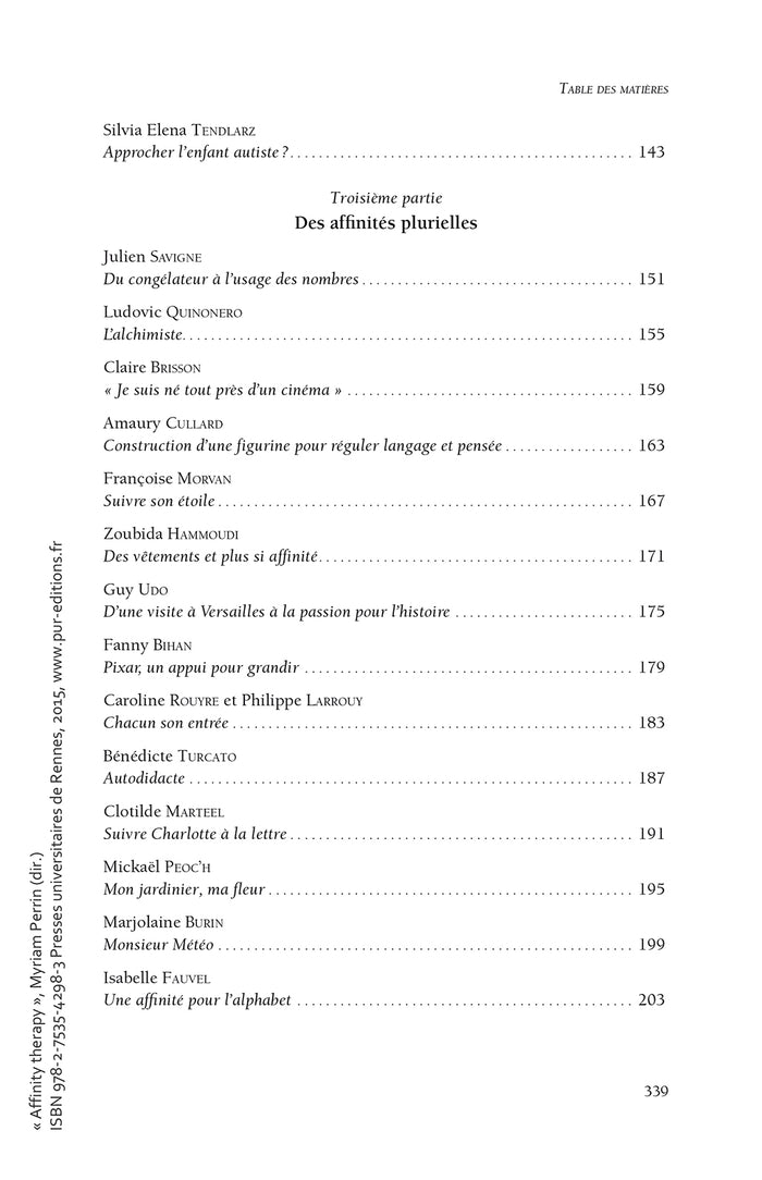 Affinity therapy: nouvelles recherches sur l'autisme