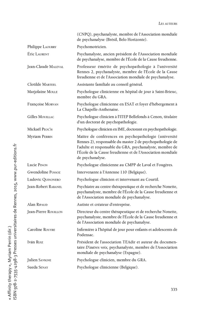 Affinity therapy: nouvelles recherches sur l'autisme