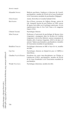 Affinity therapy: nouvelles recherches sur l'autisme