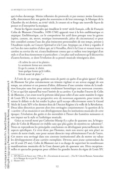 La musique à la cour de Louis XV