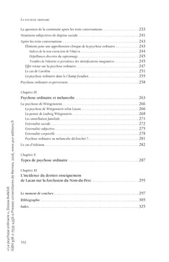 La psychose ordinaire