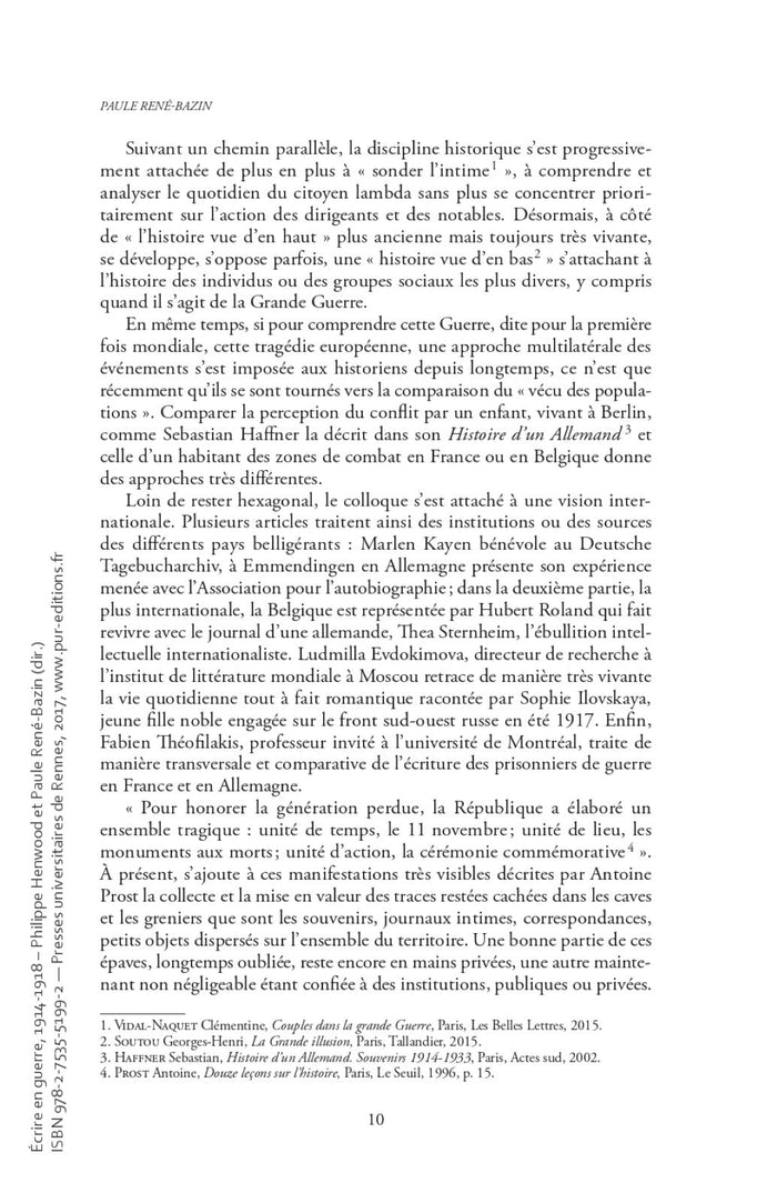 Écrire en guerre 1914-1918