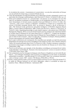 Circulations savantes entre l'Europe et le monde (XVIIe-XXe siècles)