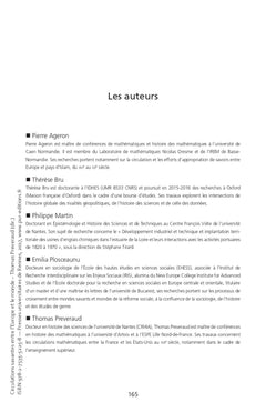 Circulations savantes entre l'Europe et le monde (XVIIe-XXe siècles)