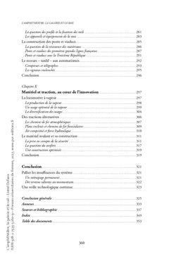 L'amphithéâtre, la galerie et le rail