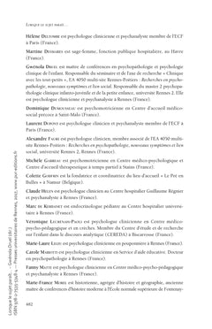 Lorsque le sujet paraît...
