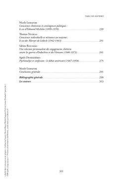 Liberté des consciences et religion