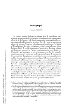 Épidémies, épizooties