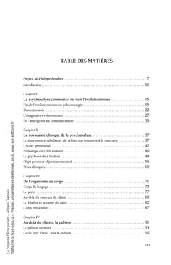Le corps de l'être parlant